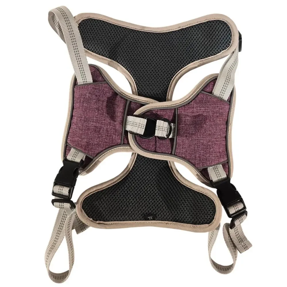 Petoro Reflective Dog Harness XL Purple Mesh Adjustable New - Picture 5 of 6